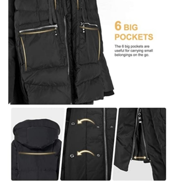 Orolay Amazon Thickened Down Jacket - Picture 3 of 8